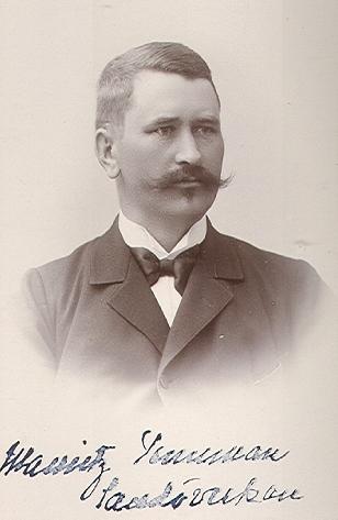 Anton Mauritz  Tennman 1858-1934